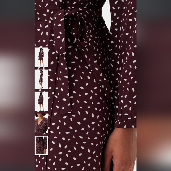 NWT Amour Vert Ivy Dress Washable Silk XS - Picture 5 of 9